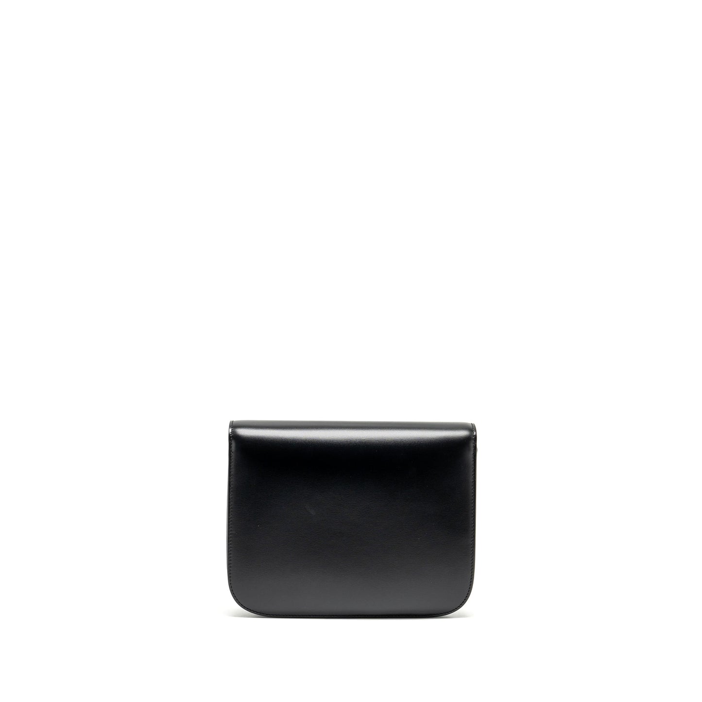 Celine Medium Classic Box Purse Calfskin Black