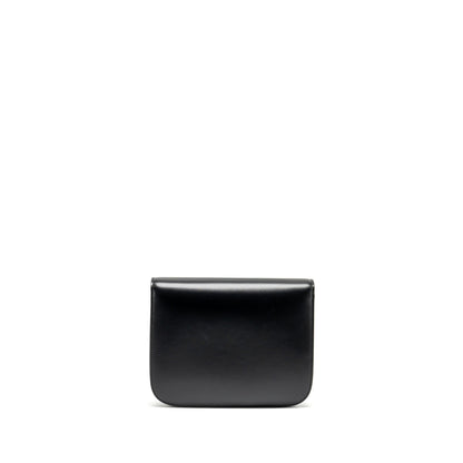 Celine Medium Classic Box Purse Calfskin Black