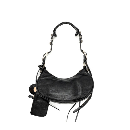 Balenciaga Le Carbo Mini Purse lambskin black