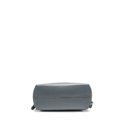 Fendi Flowerland 2 Way Mini Purse Calfskin Grey Multicolour Hardware