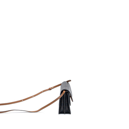 Luxury CELINE Wallet On Strap Triomphe Canvas/Smooth Lambskin Tan