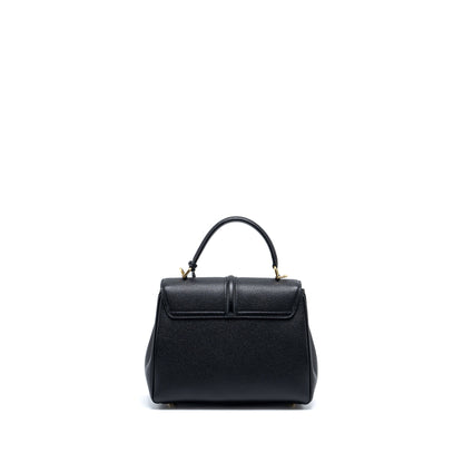 Celine Small 16 Purse Grained Calfskin Black