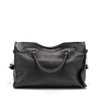 Balenciaga Classic City Purse Leather Black