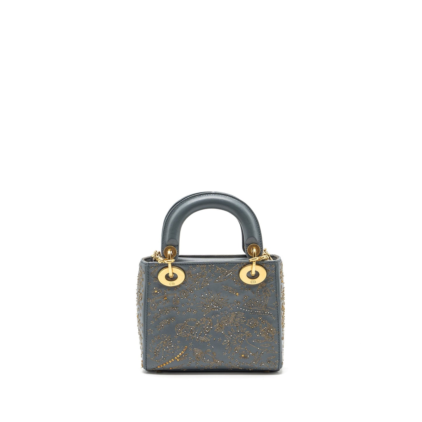 Dior Mini Lady Dior Limited Edition Lambskin Grey