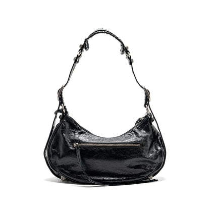 Balenciaga Le Cargole Small Mini Purse Lambskin Black