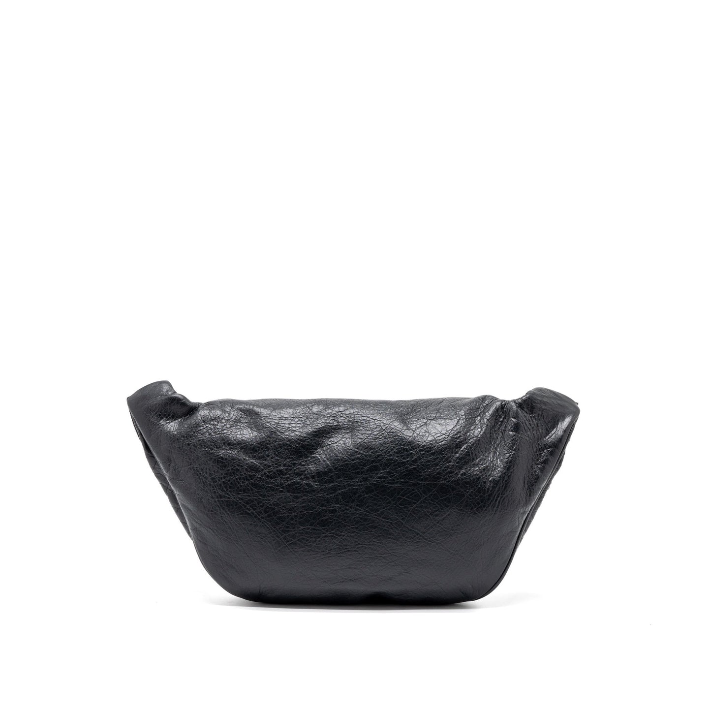 Balenciaga Europa Belt Purse Calfskin Black/Red