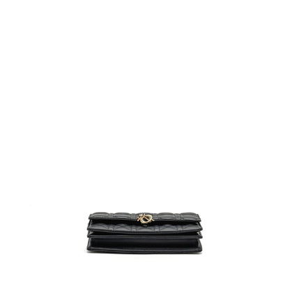 Dior My Dior Mini Purse Cannage Lambskin Black