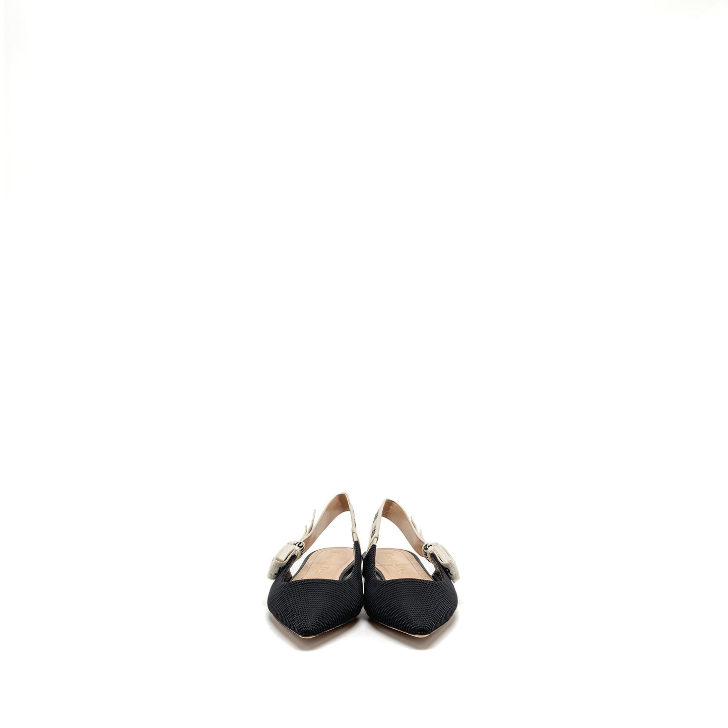 Dior size 35 Jâadior sling back fabric black