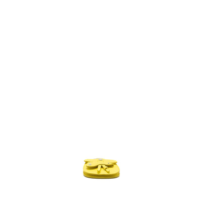 Dior Saddle Coin Pouch/Purse Charm Yellow