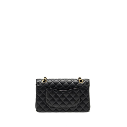 Chanel medium classic Double flap bag caviar black GHW