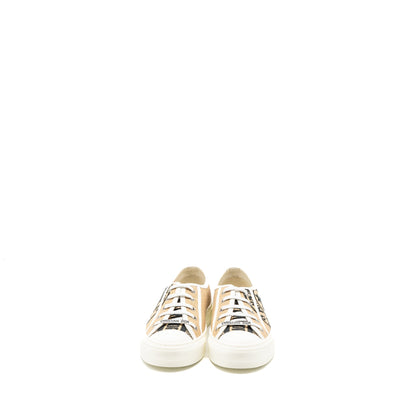 Dior size 37 walk n sneaker beige/Multicolour