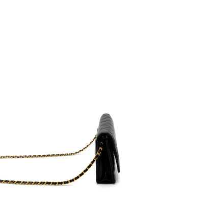 Chanel Classic Wallet on Chain Caviar Black GHW (Microchip)
