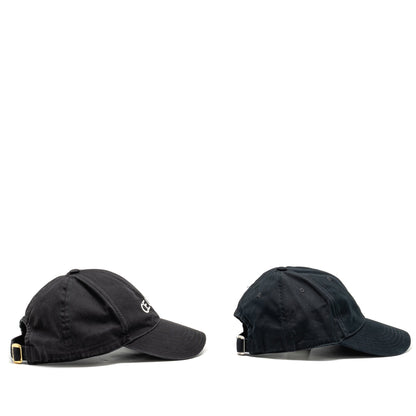 Celine Size S Triomphe and Letter Logo Baseball Cap Black (Sell in Set)