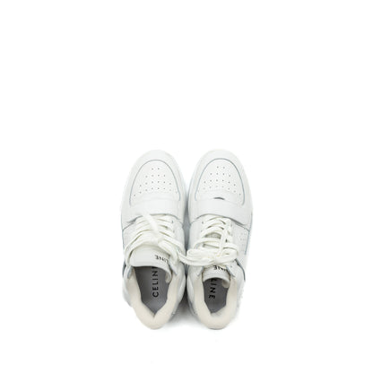 Celine Size 37 -02 Sneakers Calfskin White