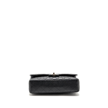 Chanel Medium Classic Double Flap BAG CAVIAR black SHW