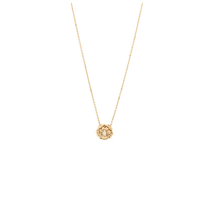 Chanel Exrtraid De Camelia Necklace 18k rose gold/diamond