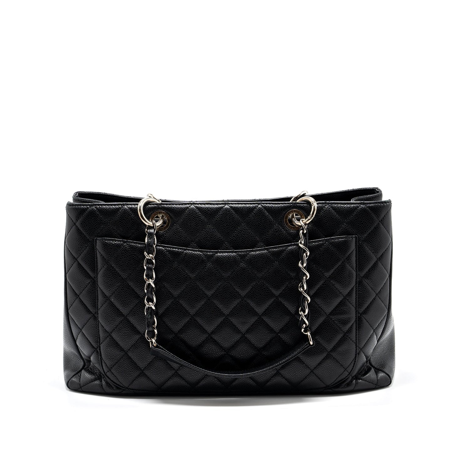 Chanel Grand Shopping Tote XL Caviar Black SHW