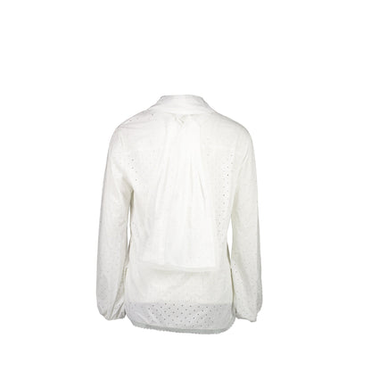 Chanel size 34 23S blouse shirt cotton white