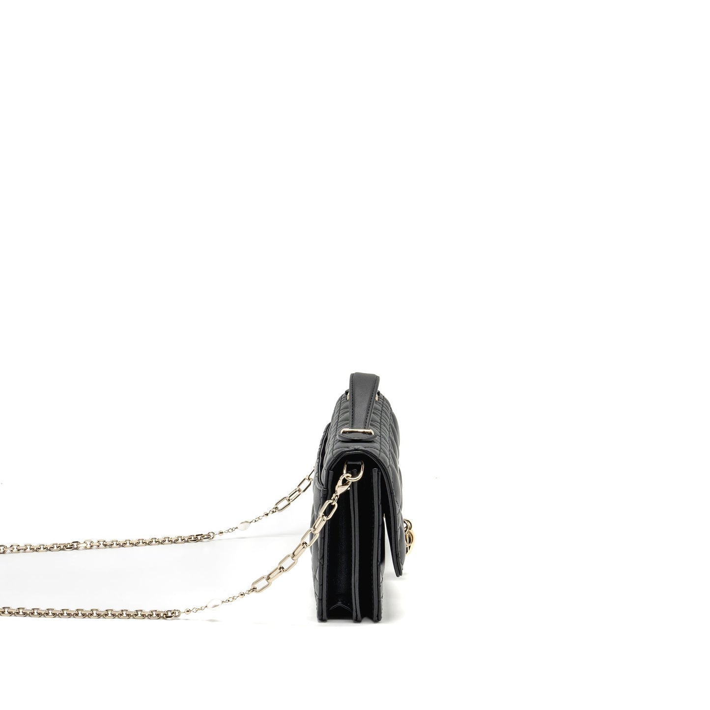 Dior My Dior Mini Purse Cannage Lambskin Black
