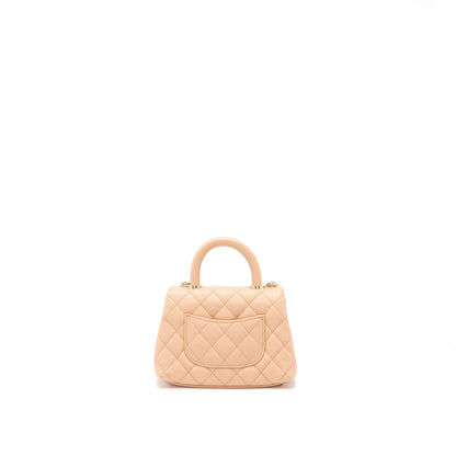 Chanel Mini Coco Handle Bag Caviar Light Pink LGHW