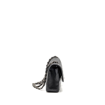 Chanel Medium Classic Double Flap BAG CAVIAR black SHW