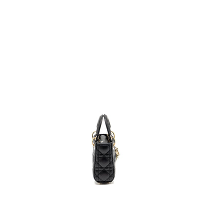 Dior Micro Lady Dior Lambskin Black