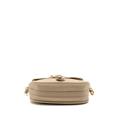 Dior Large Bobby Purse Grained Calfskin Beige