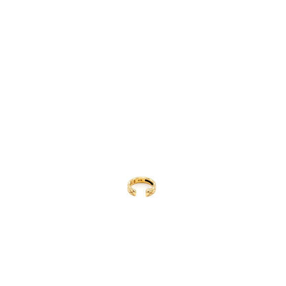 CHANEL Coco Crush Single Earrings Quilted motif Beige Gold, Diamonds