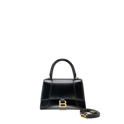 Balenciaga small Hourglass Purse calfskin black