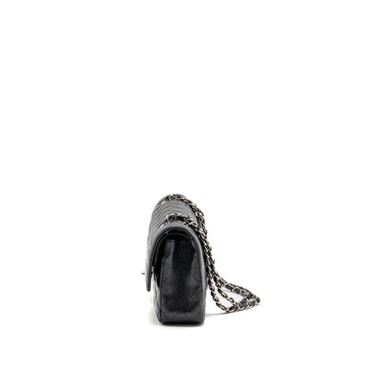 Chanel Medium Classic Double Flap BAG CAVIAR black SHW