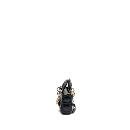 Dior Lady D-Joy Micro Purse Lambskin Black