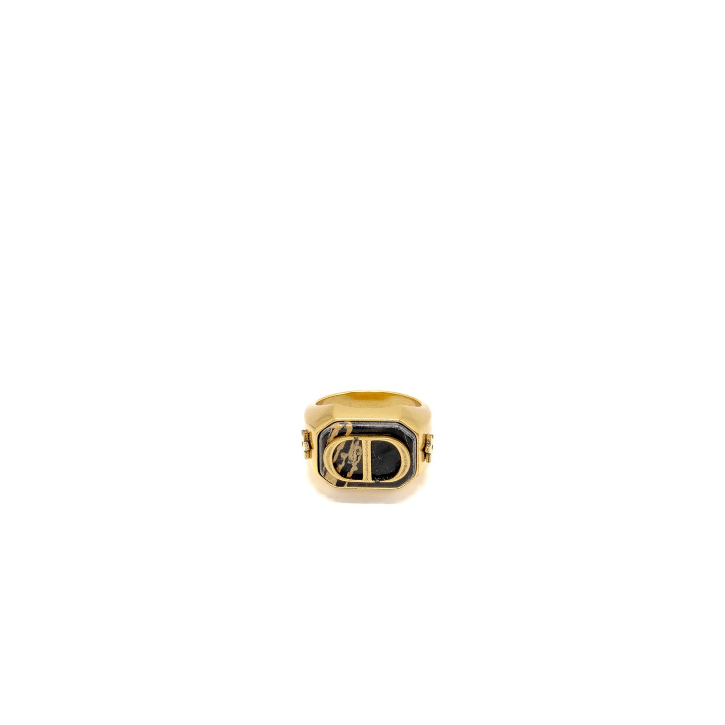 Dior Size M and Star Ring Gold Tone