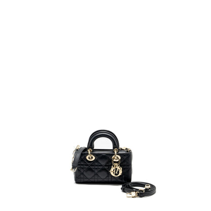 Dior Lady D-Joy Micro Purse Lambskin Black