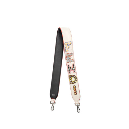 Fendi Fendi Letter Wide Shoulder Strap Light Pink