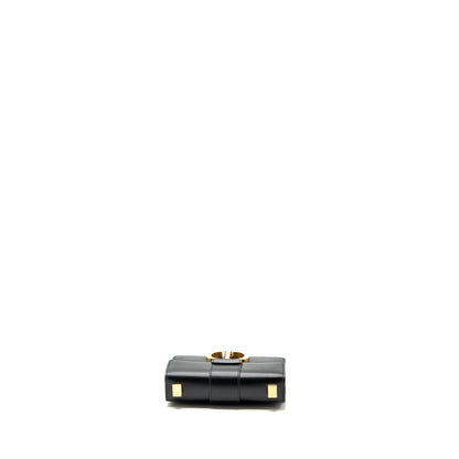 Dior micro 30 Montaigne Purse calfskin black