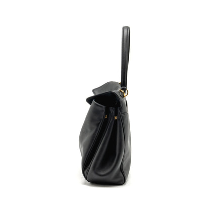 Balenciaga Medium Rodeo Handbag Smooth Calfskin Black