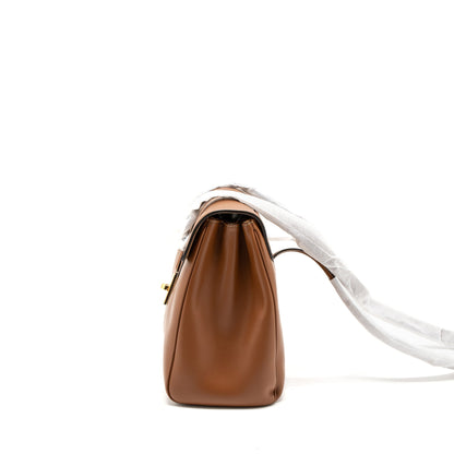 Celine 16 Purse Medium Soft Calfskin Tan