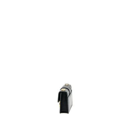Dior micro 30 Montaigne Purse calfskin black