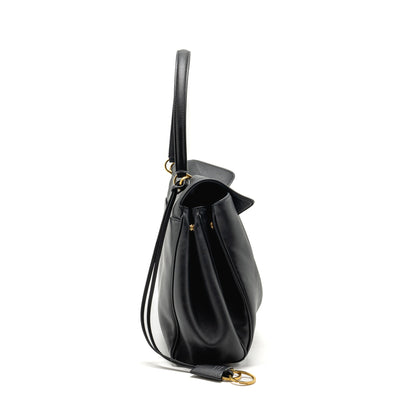 Balenciaga Medium Rodeo Handbag Smooth Calfskin Black