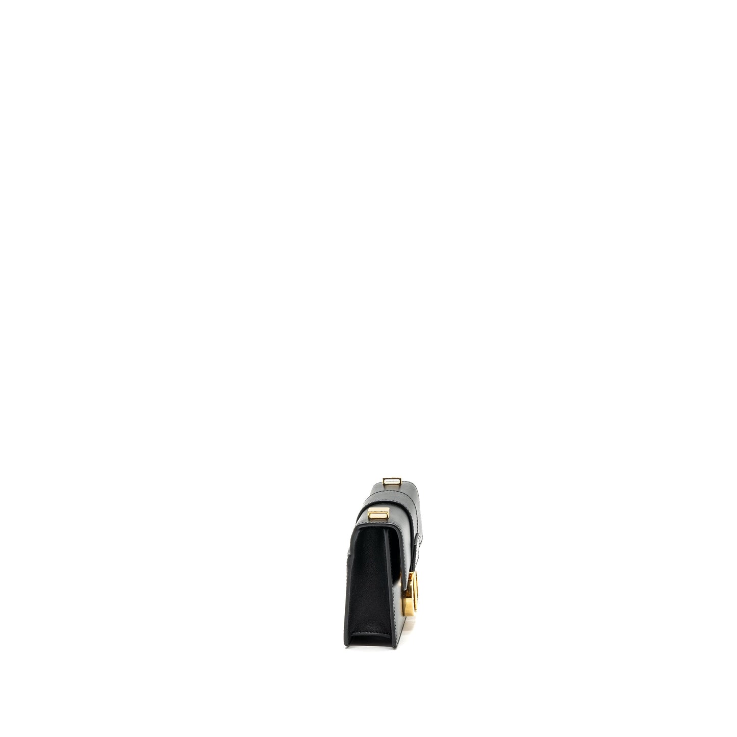 Dior micro 30 Montaigne Purse calfskin black