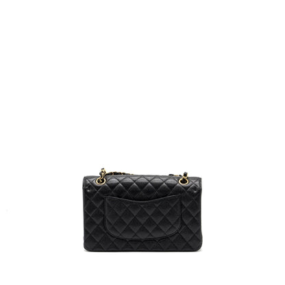 Chanel Medium Classic Double Flap Bag Caviar Black GHW