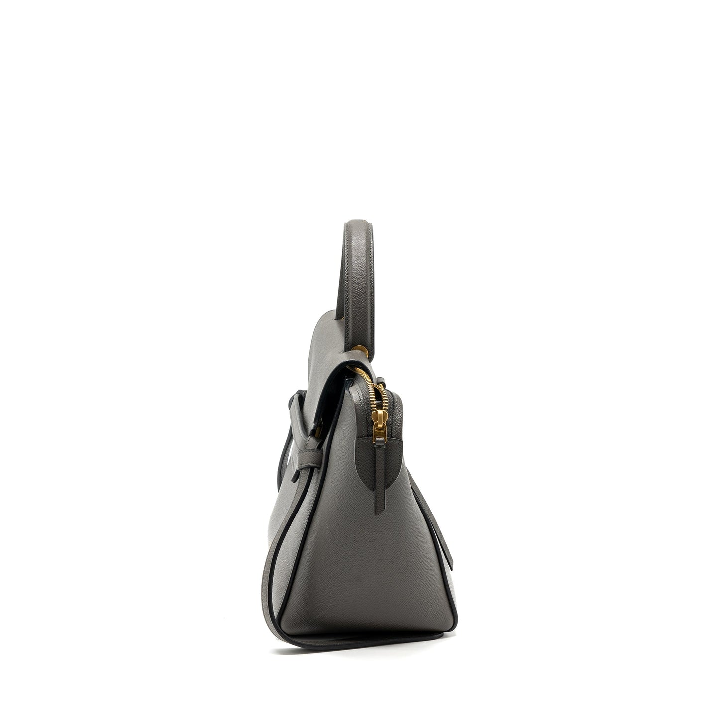 Celine micro belt Purse calfskin grey