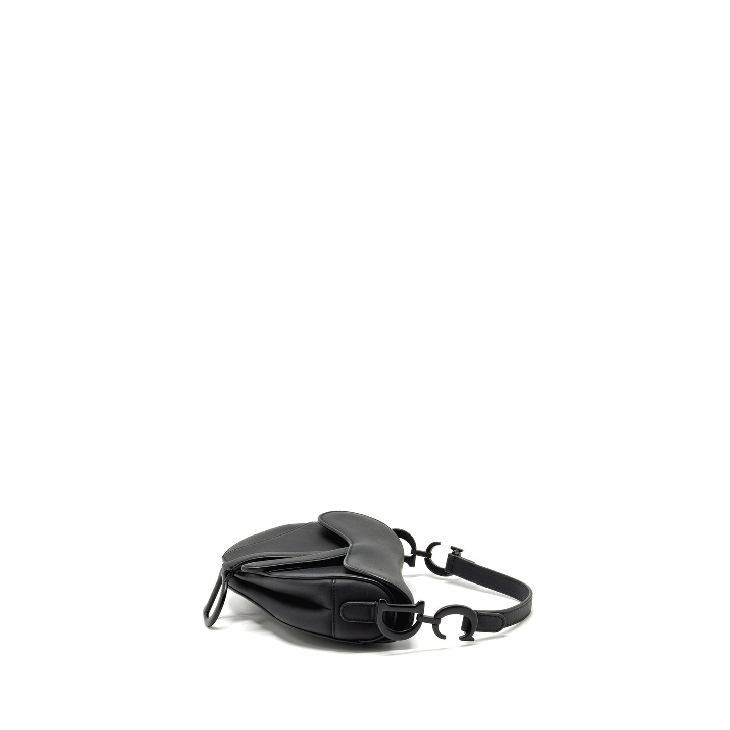 Dior Mini Saddle Purse Calfskin So Black
