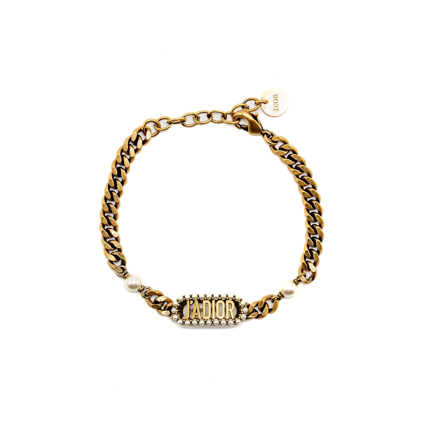 Dior JâADIOR Pearl Bracelet Gold Tone