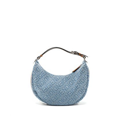 Fendi Fendigraphy Small Denim Light Blue