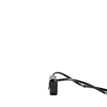 Celine Mini Claude Shiny Calfskin Black