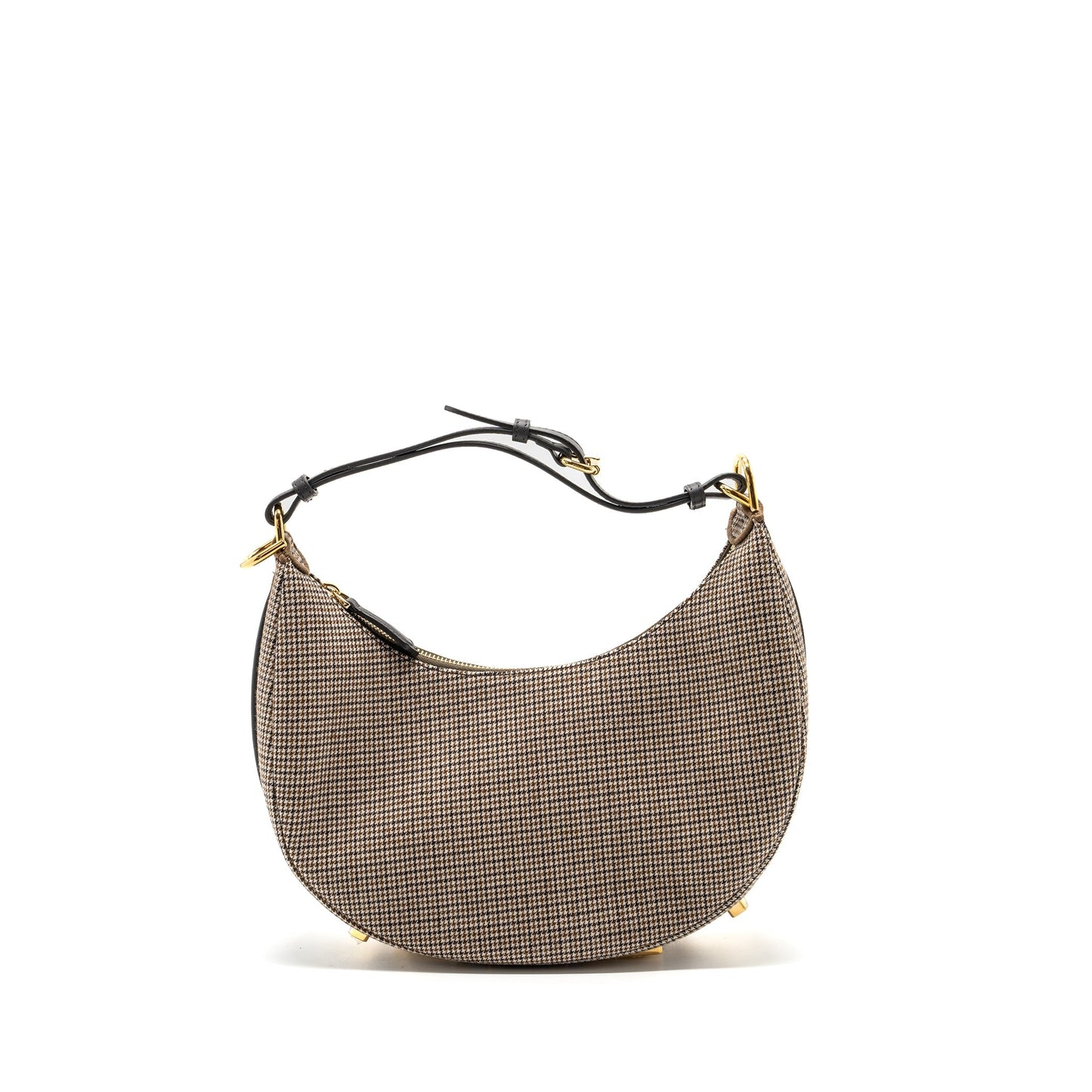 Fendi small fendigraphy Purse fabric/ leather Beige/ multicolour