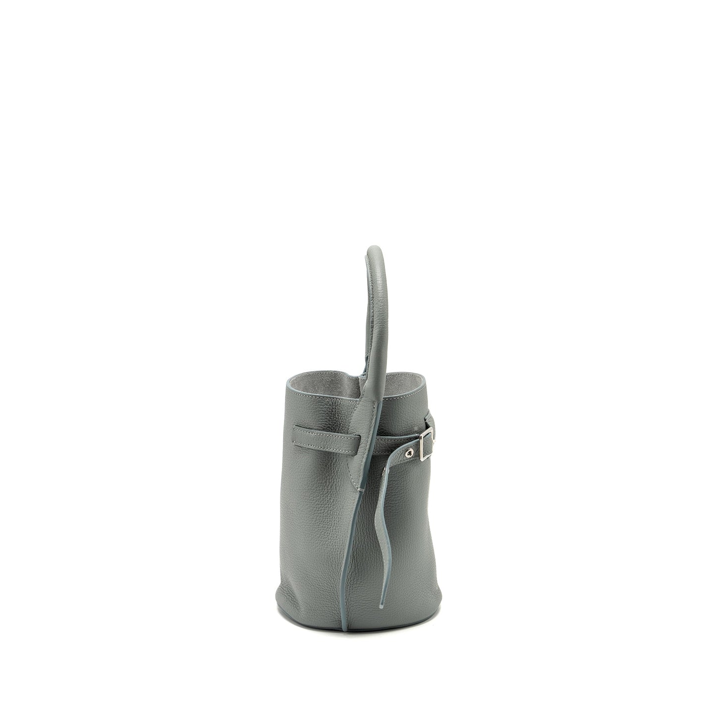 Celine Nano Bucket Big Purse Grained Calfskin Storm
