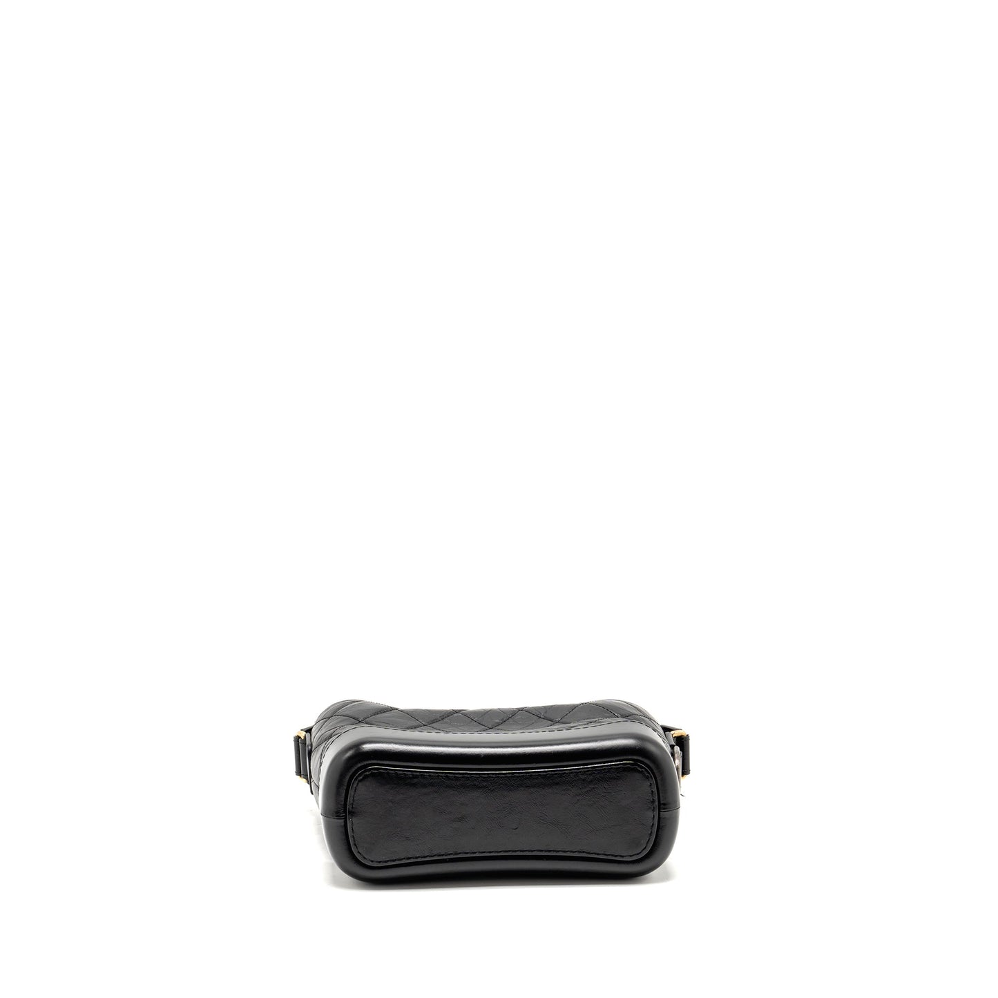 Chanel Small Gabrielle Hobo Bag Calfskin Black Multicolour Hardware