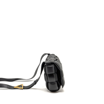 Bottega Veneta Padded Cassette Lambskin Black